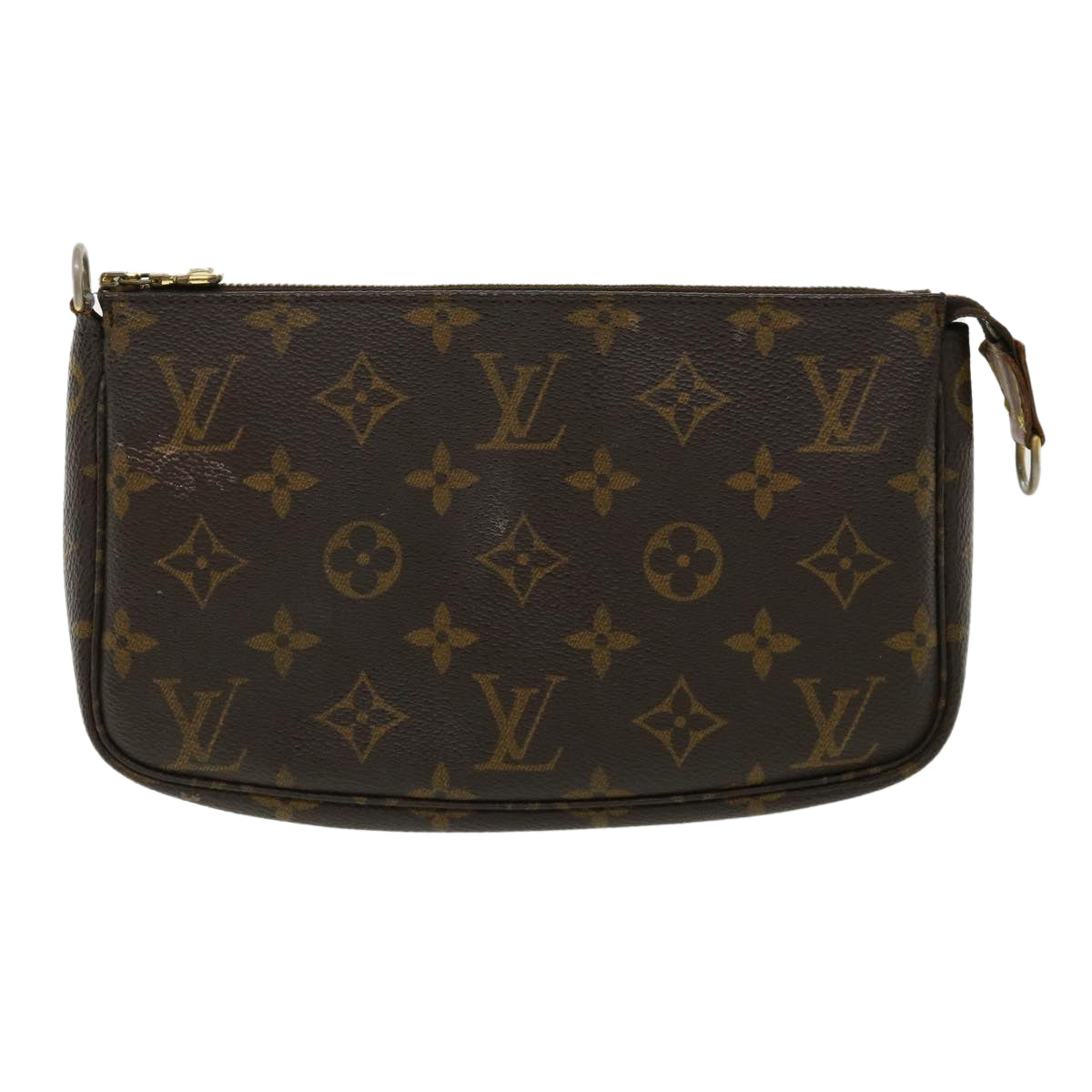 LOUIS VUITTON Monogram Pochette Accessoires Pouch M51980 LV Auth 33455