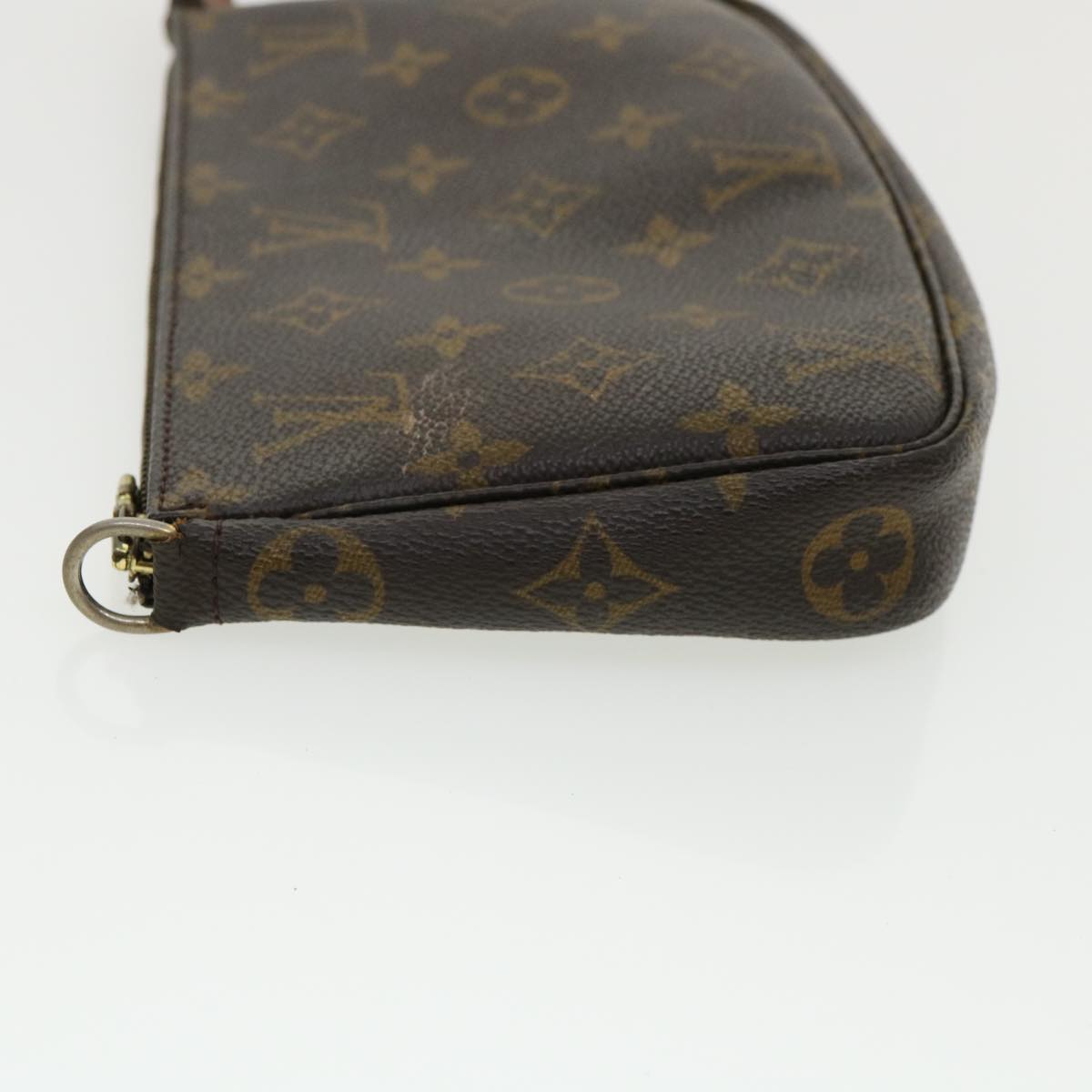 LOUIS VUITTON Monogram Pochette Accessoires Pouch M51980 LV Auth 33455