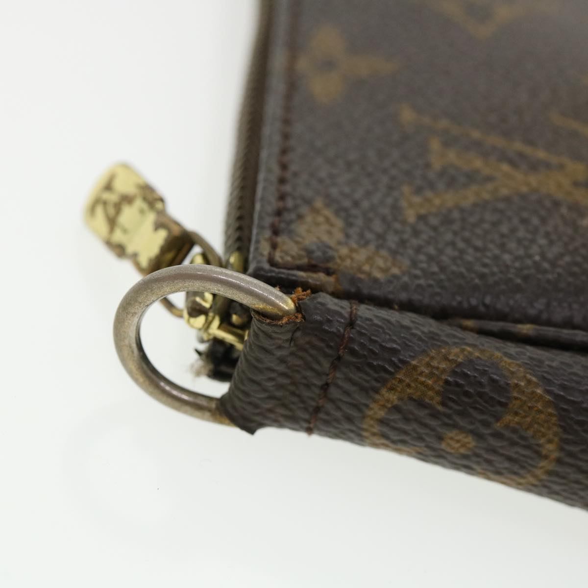 LOUIS VUITTON Monogram Pochette Accessoires Pouch M51980 LV Auth 33455