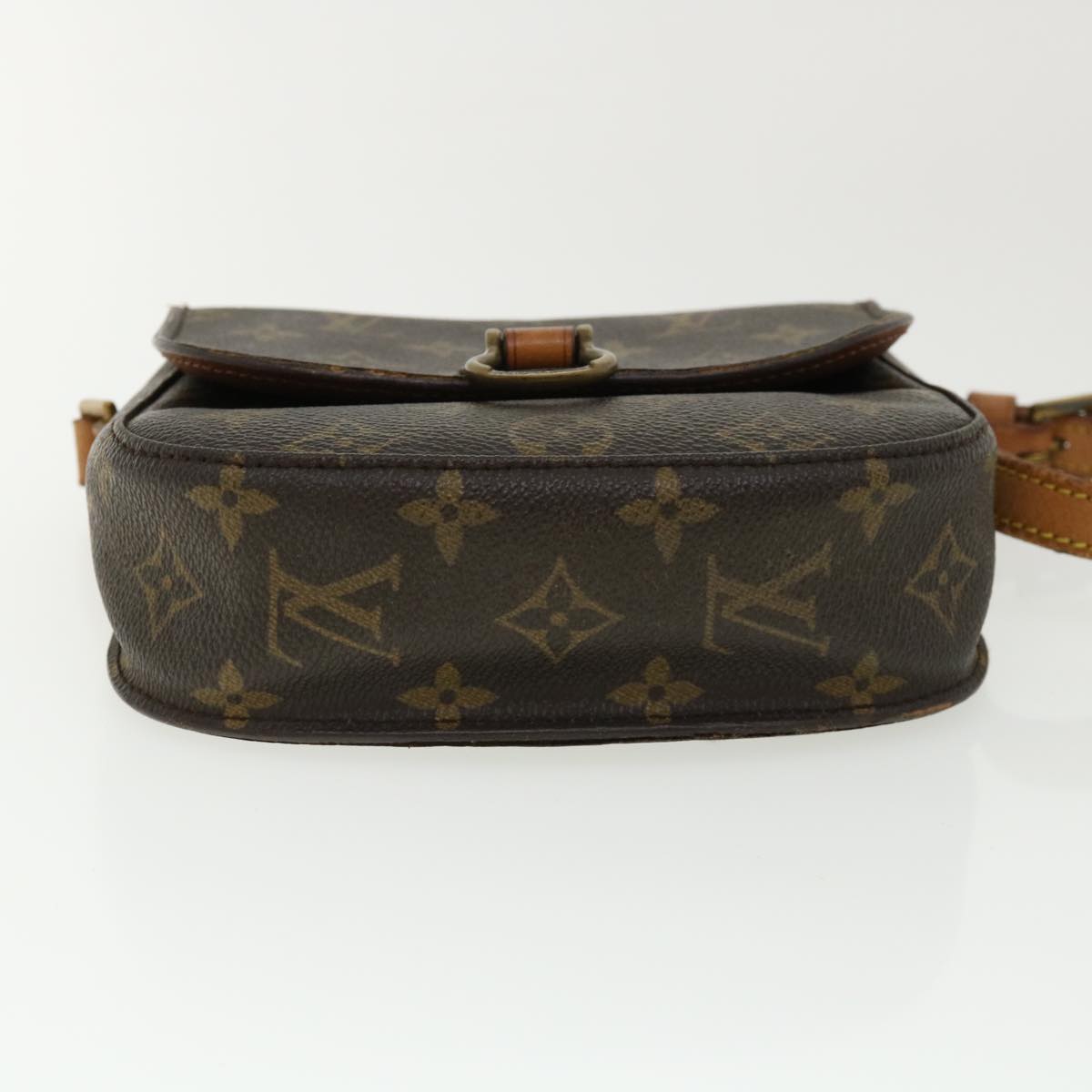 LOUIS VUITTON Monogram Saint Cloud PM Shoulder Bag M51244 LV Auth 33465