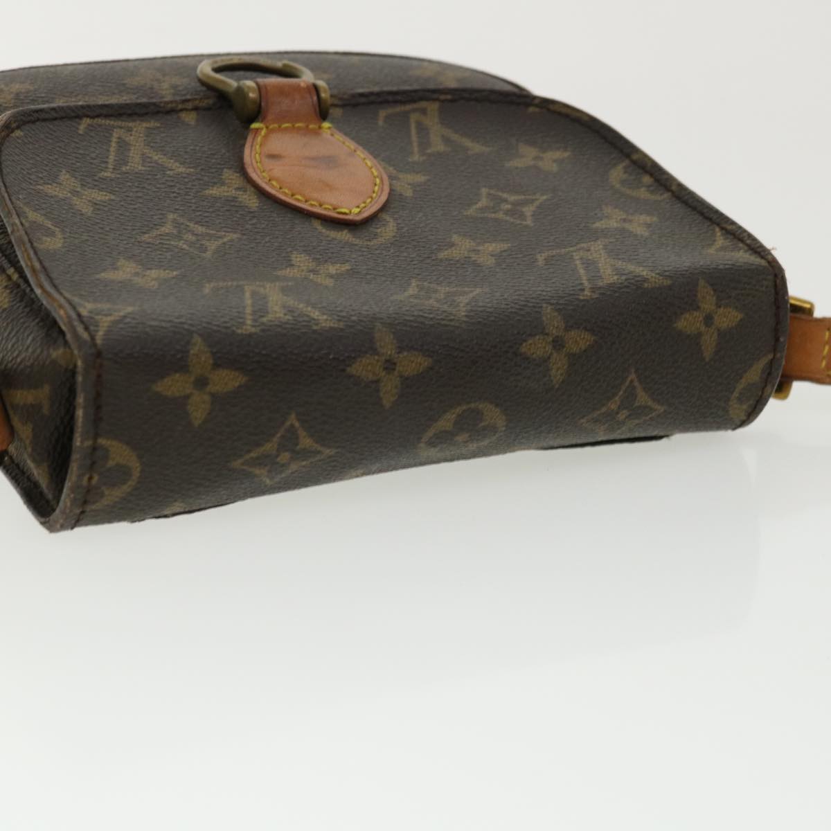 LOUIS VUITTON Monogram Saint Cloud PM Shoulder Bag M51244 LV Auth 33465