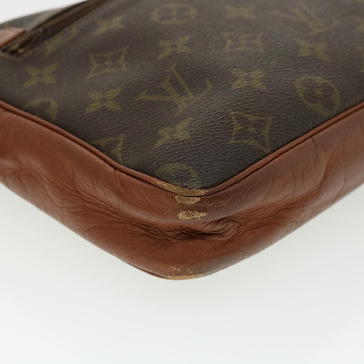 LOUIS VUITTON Monogram Pochette sports Clutch Bag No.183 LV Auth 33468