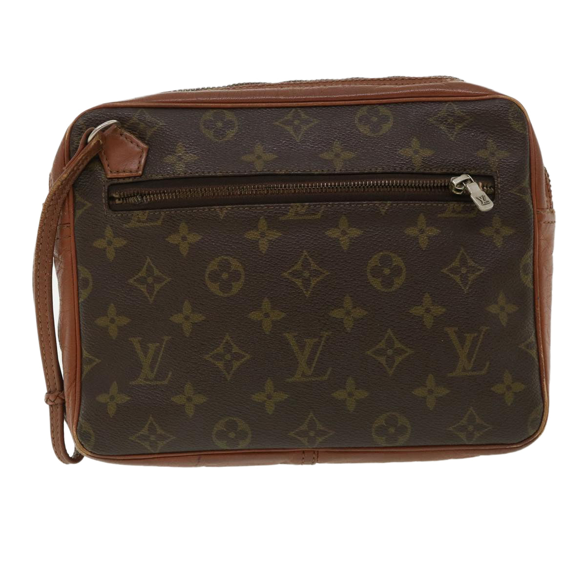 LOUIS VUITTON Monogram Pochette sports Clutch Bag No.183 LV Auth 33468