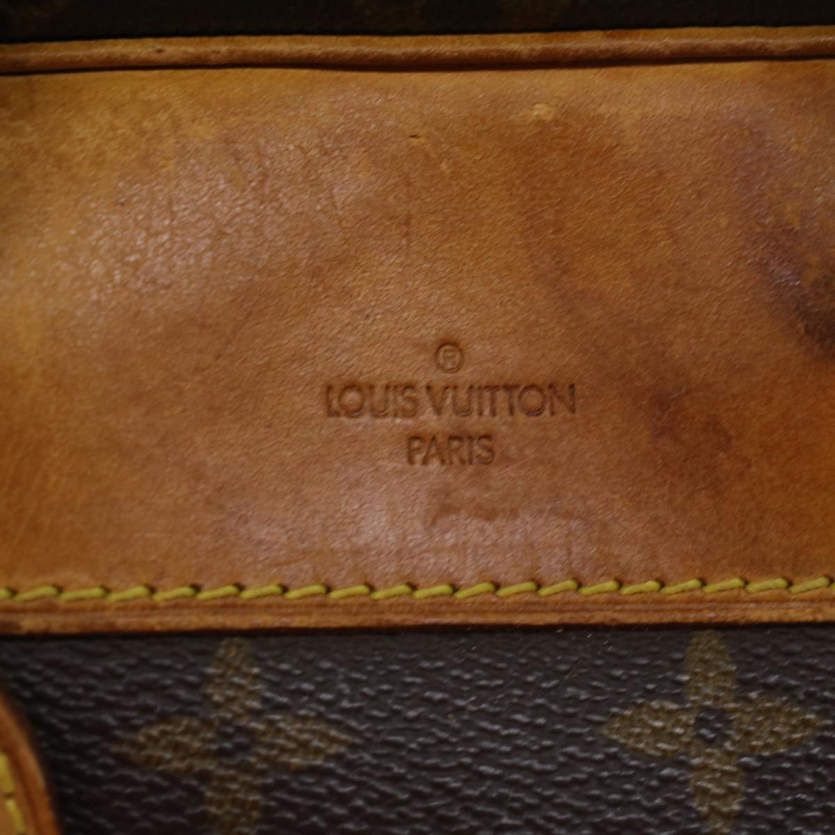 LOUIS VUITTON Monogram Deauville Hand Bag M47270 LV Auth 33523