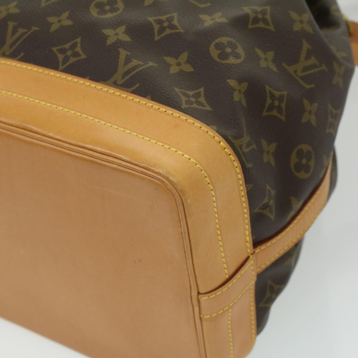 LOUIS VUITTON Monogram Noe Shoulder Bag M42224 LV Auth 33553