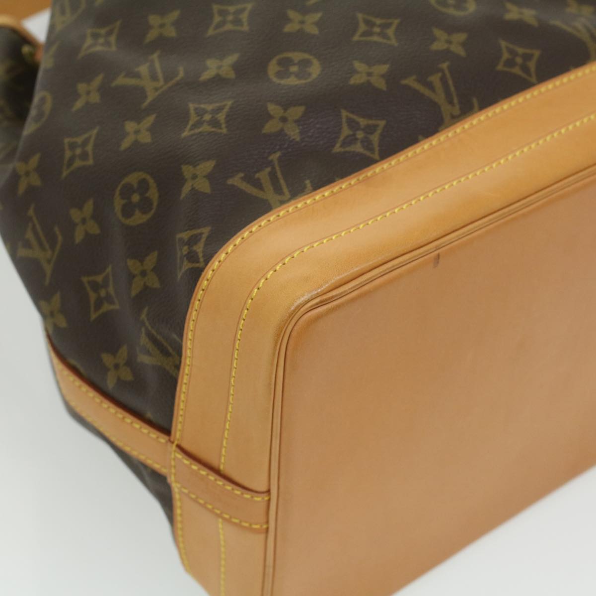 LOUIS VUITTON Monogram Noe Shoulder Bag M42224 LV Auth 33553