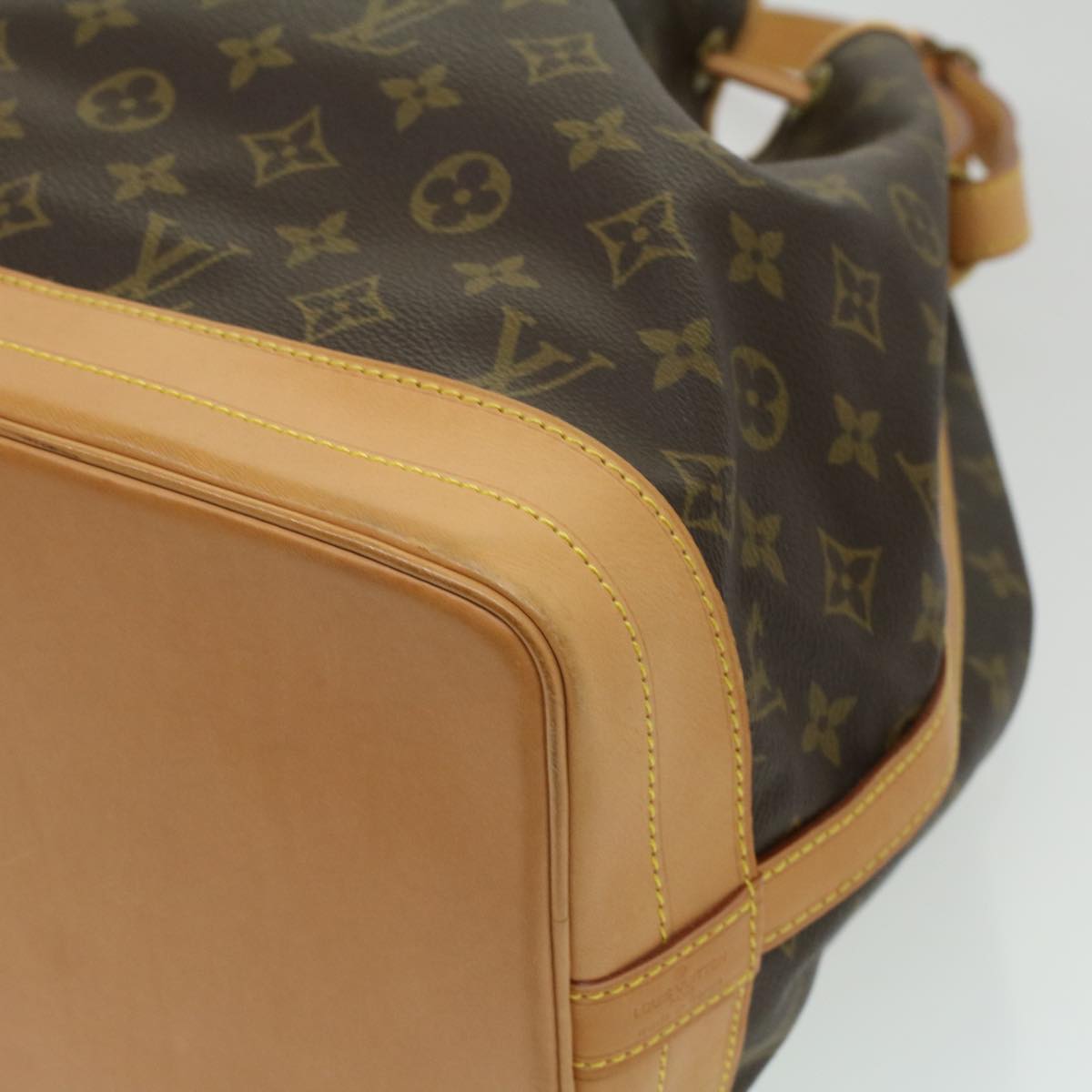 LOUIS VUITTON Monogram Noe Shoulder Bag M42224 LV Auth 33553