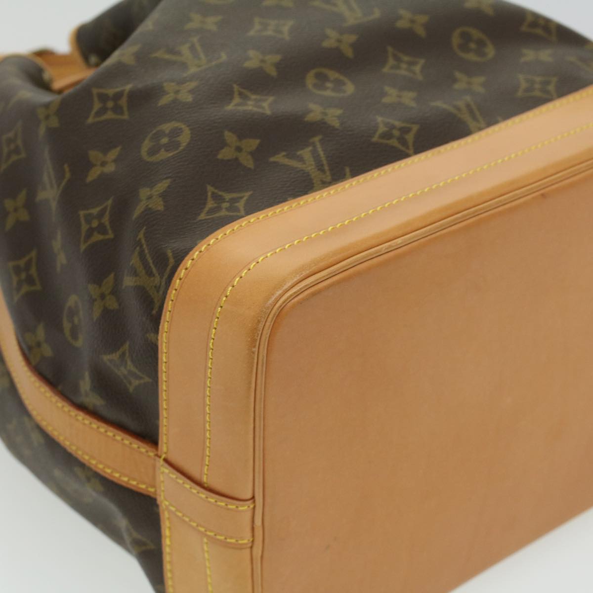 LOUIS VUITTON Monogram Noe Shoulder Bag M42224 LV Auth 33553