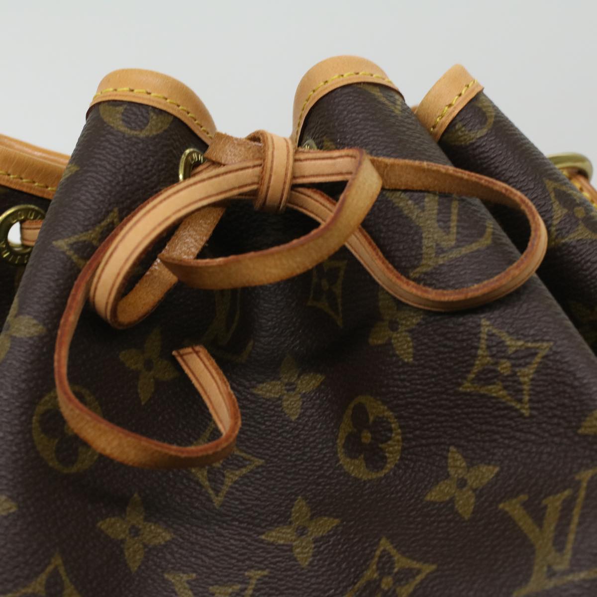 LOUIS VUITTON Monogram Noe Shoulder Bag M42224 LV Auth 33553