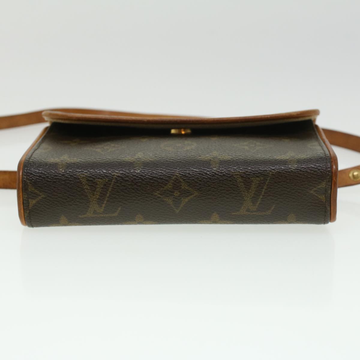 LOUIS VUITTON Monogram Pochette Florentine Waist Bag M51855 LV Auth 33590