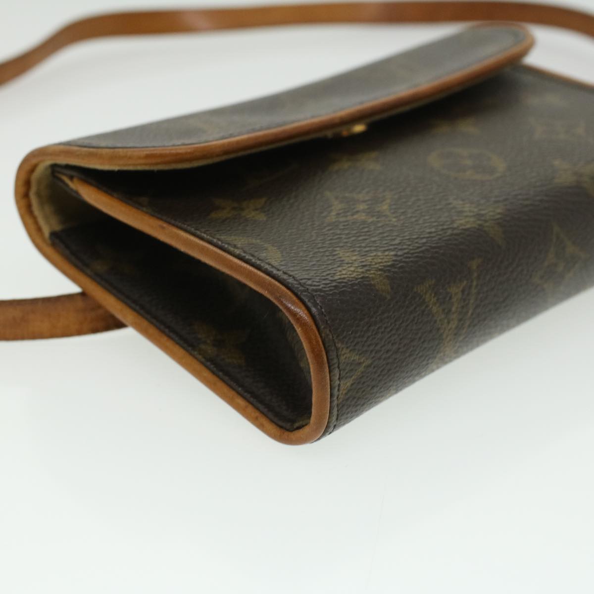 LOUIS VUITTON Monogram Pochette Florentine Waist Bag M51855 LV Auth 33590