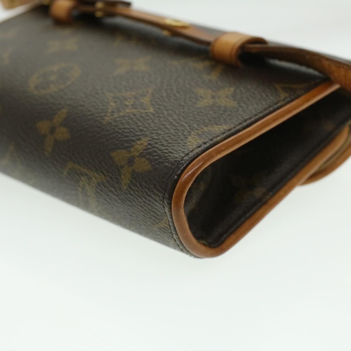 LOUIS VUITTON Monogram Pochette Florentine Waist Bag M51855 LV Auth 33590