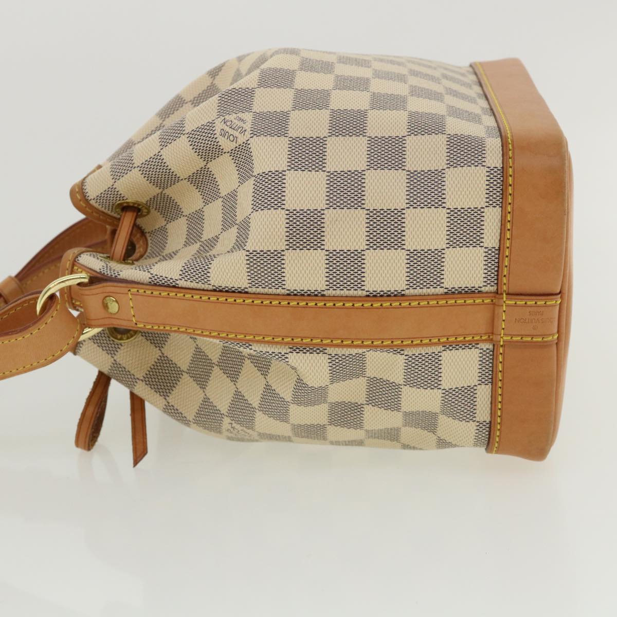 LOUIS VUITTON Damier Azur Noe BB Shoulder Bag N41220 LV Auth 33593