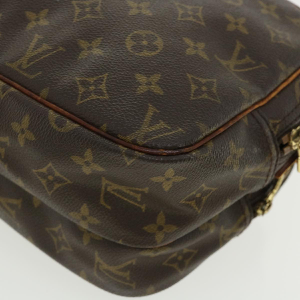 LOUIS VUITTON Monogram Reporter PM Shoulder Bag M45254 LV Auth 33615