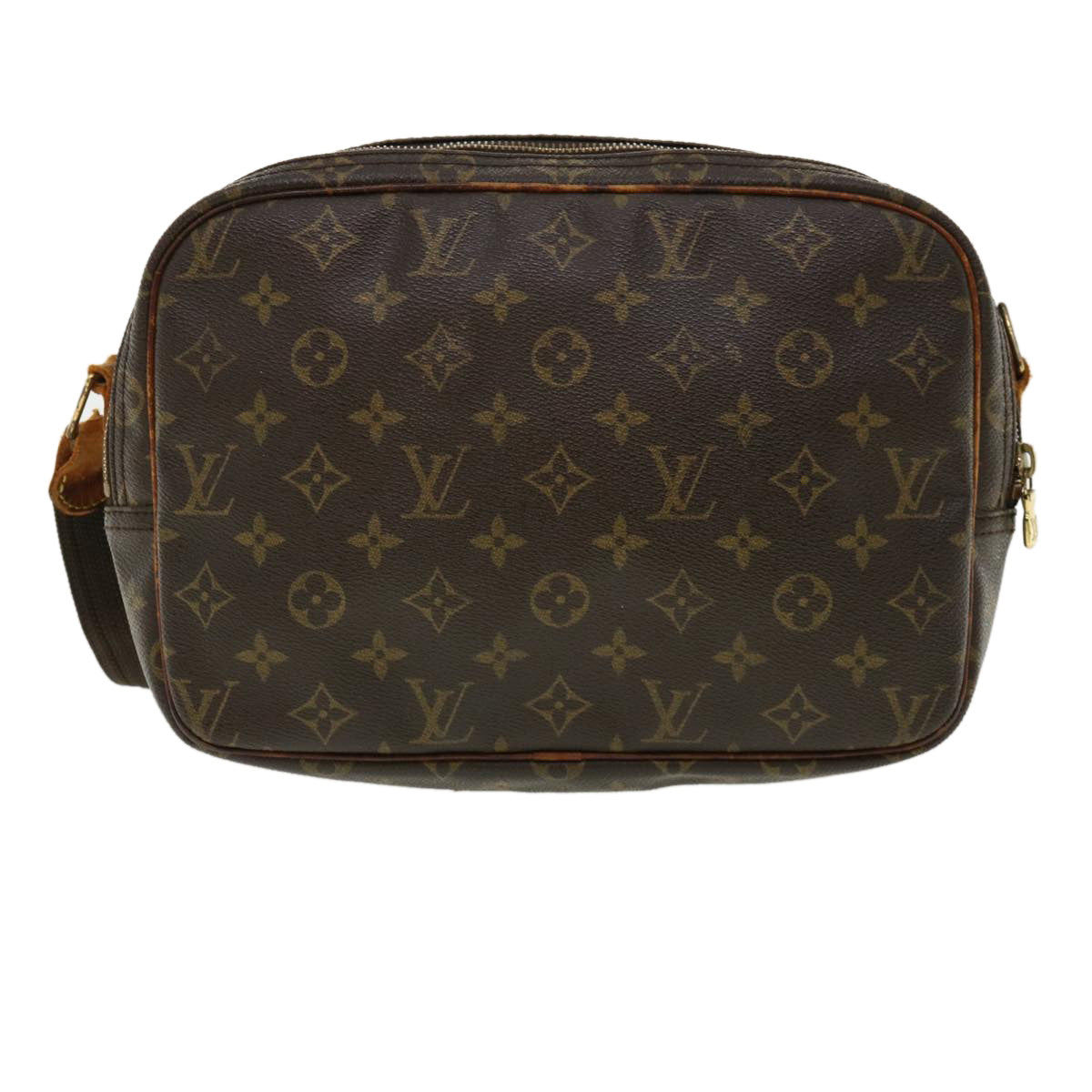 LOUIS VUITTON Monogram Reporter PM Shoulder Bag M45254 LV Auth 33615