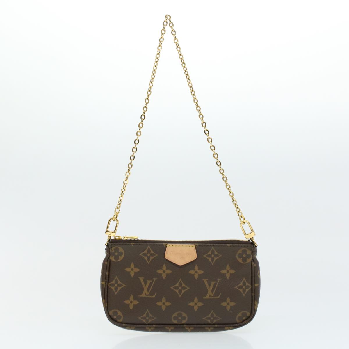 LOUIS VUITTON Monogram Multi Pochette Accessoires Pouch Khaki M44813 LV 33620A