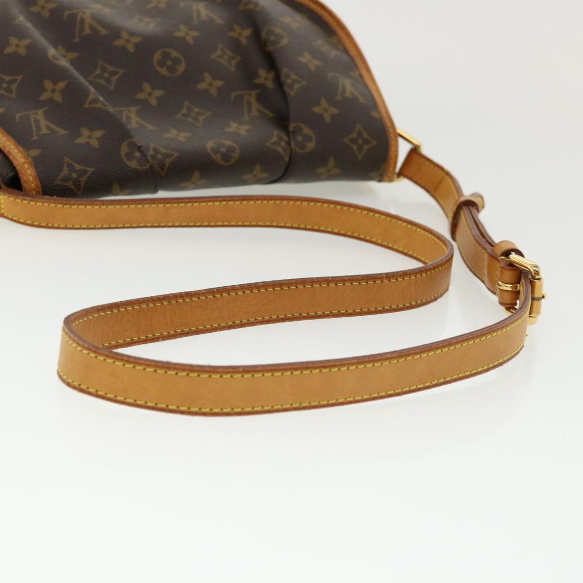 LOUIS VUITTON Monogram Menilmontant PM Shoulder Bag M40474 LV Auth 33636