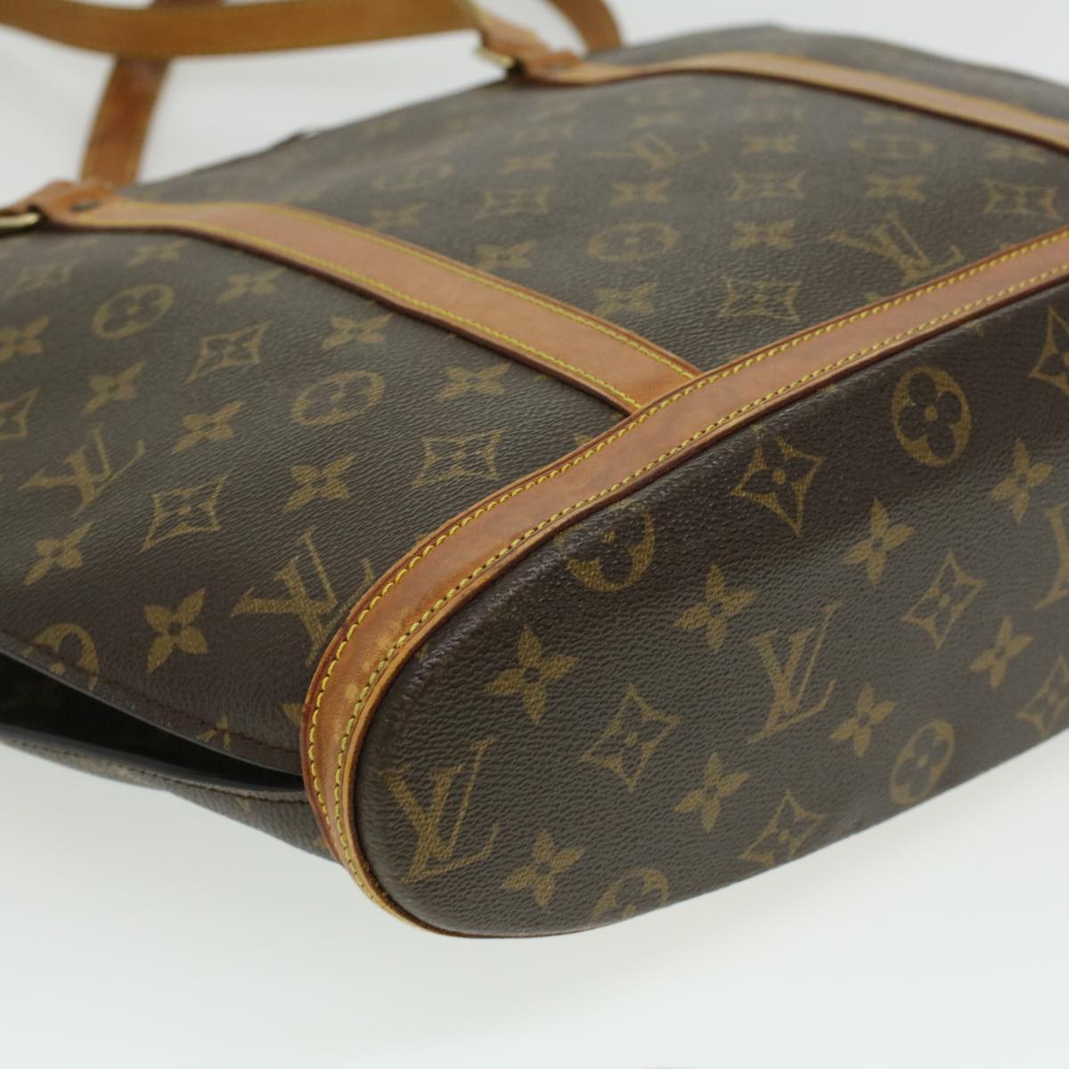 LOUIS VUITTON Monogram Babylone Tote Bag M51102 LV Auth 33637