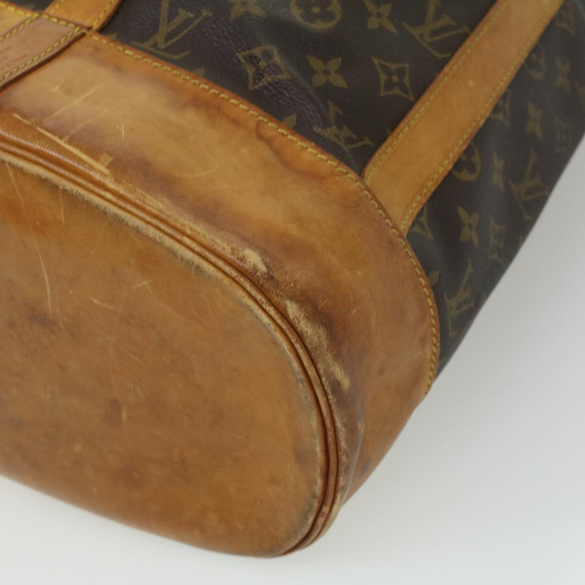 LOUIS VUITTON Monogram Randonnee GM Shoulder Bag M42244 LV Auth 33666