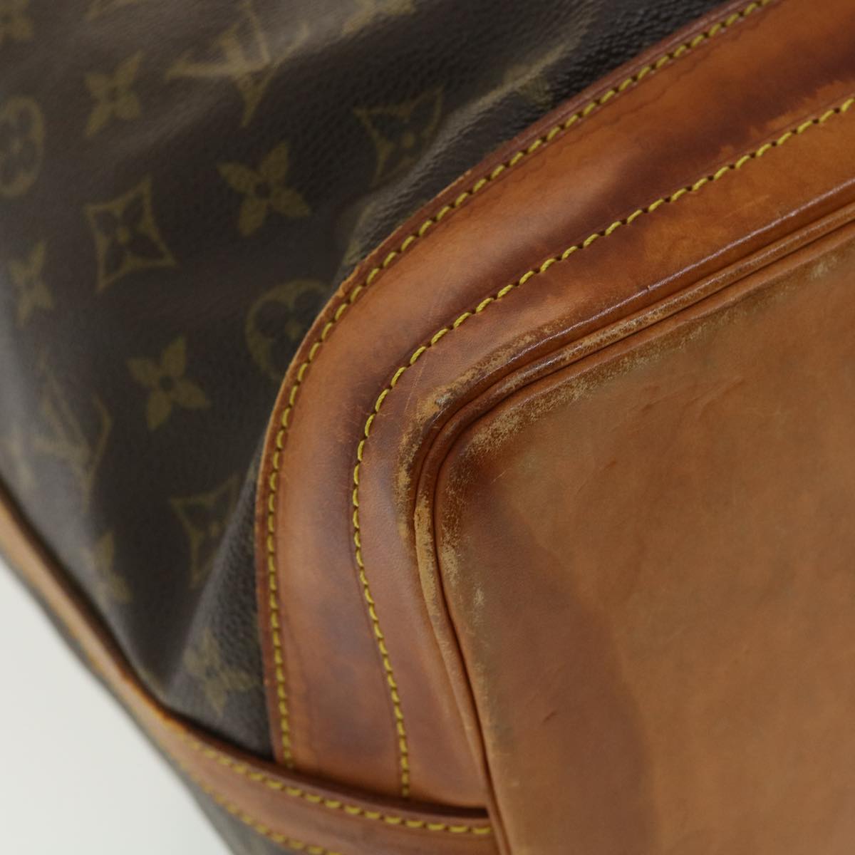 LOUIS VUITTON Monogram Noe Shoulder Bag M42224 LV Auth 33669