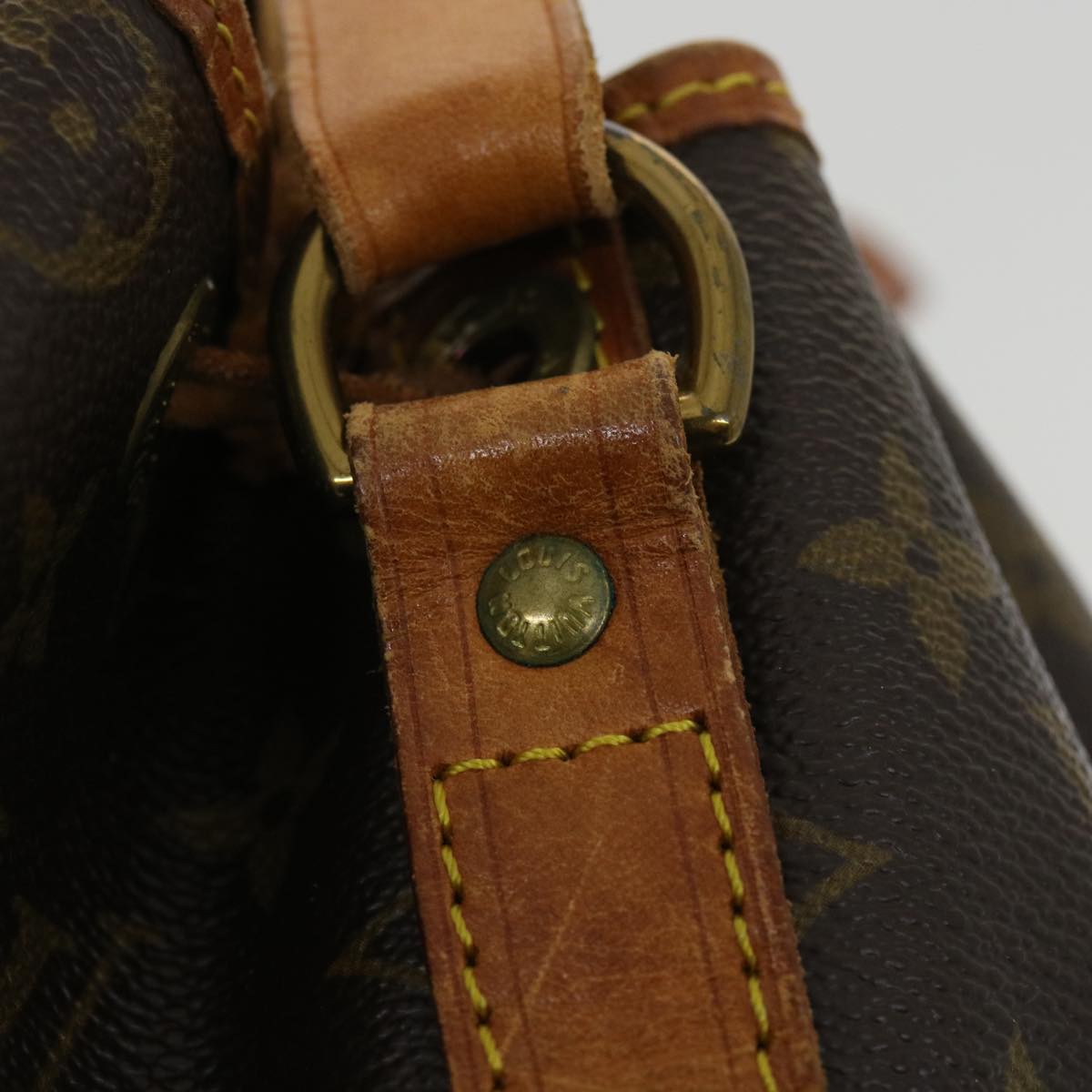 LOUIS VUITTON Monogram Noe Shoulder Bag M42224 LV Auth 33669