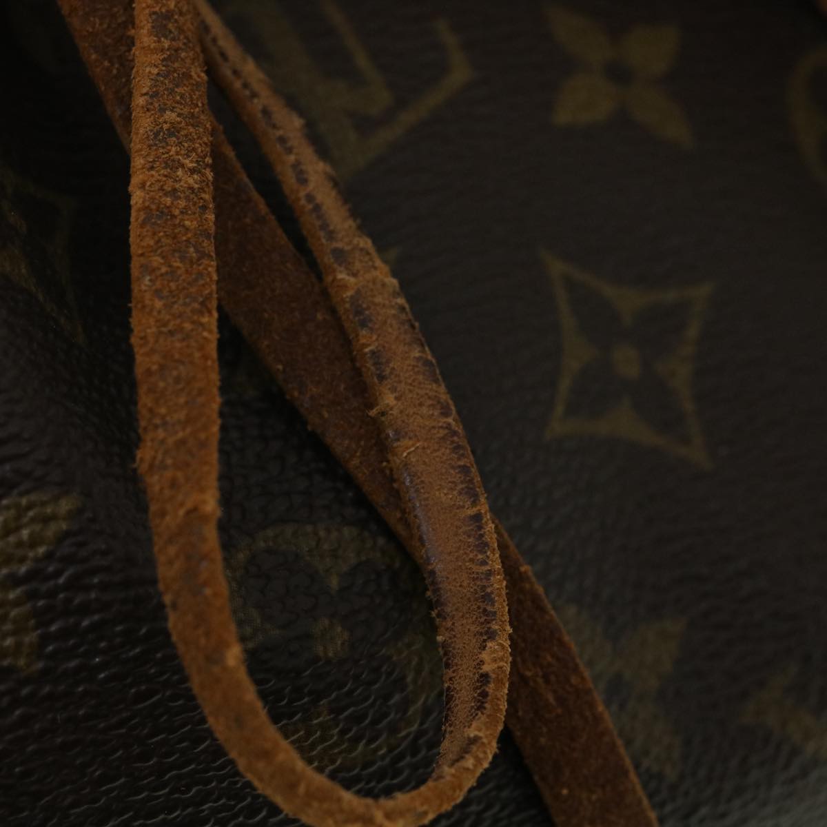 LOUIS VUITTON Monogram Noe Shoulder Bag M42224 LV Auth 33669