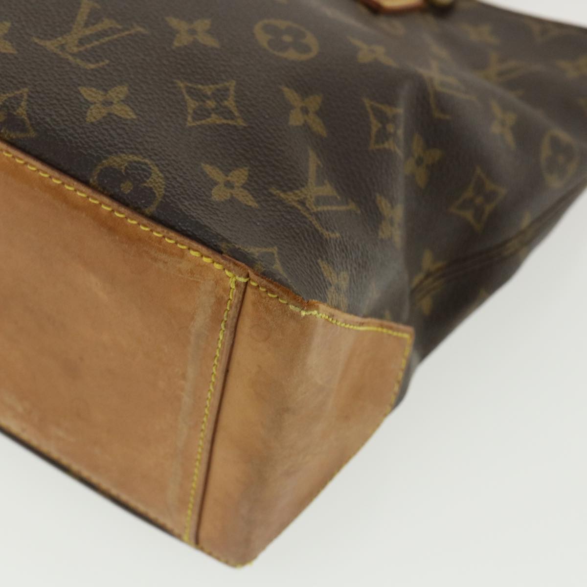 LOUIS VUITTON Monogram Cabas Piano Tote Bag M51148 LV Auth 33691