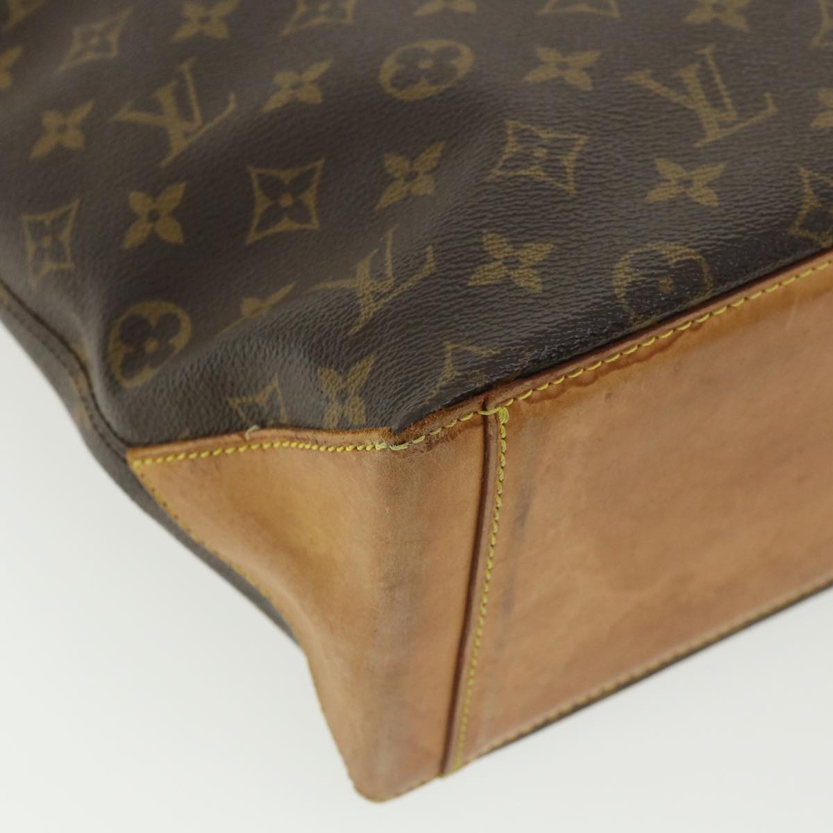 LOUIS VUITTON Monogram Cabas Piano Tote Bag M51148 LV Auth 33691