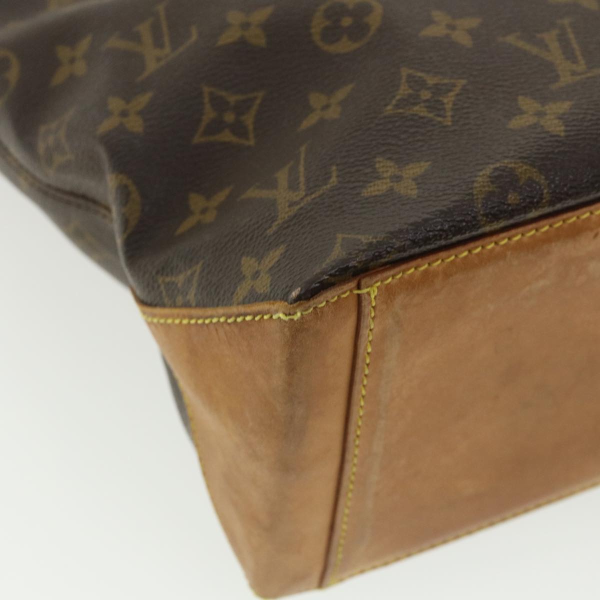 LOUIS VUITTON Monogram Cabas Piano Tote Bag M51148 LV Auth 33691