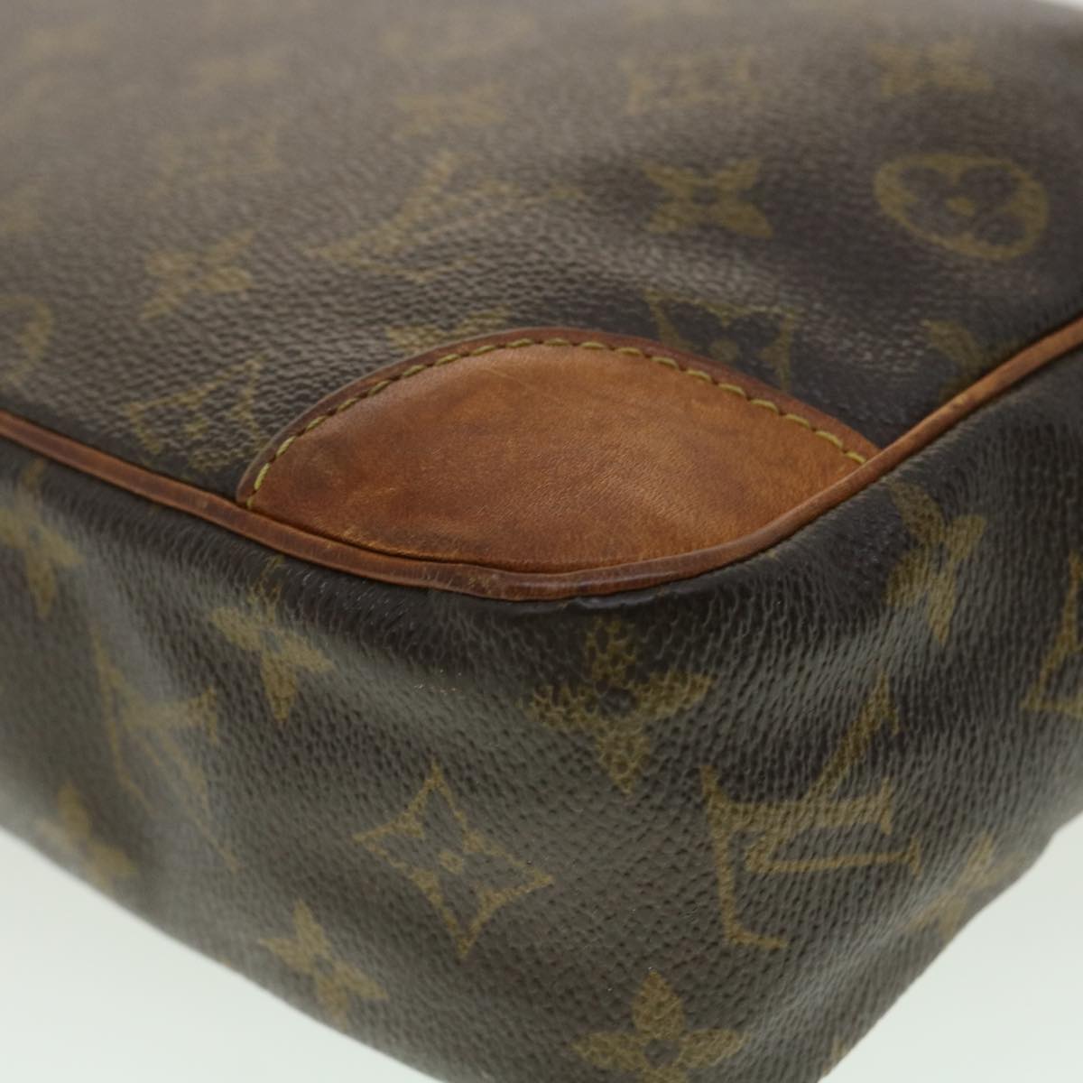 LOUIS VUITTON Monogram Compiegne 28 Clutch Bag M51845 LV Auth 33701