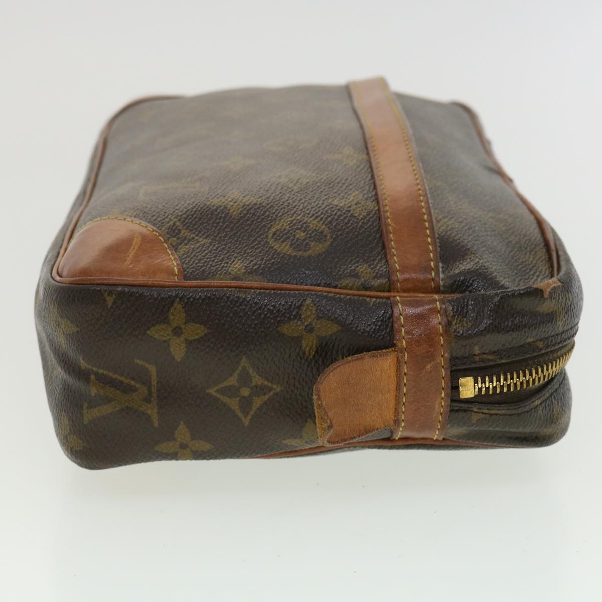 LOUIS VUITTON Monogram Compiegne 28 Clutch Bag M51845 LV Auth 33701