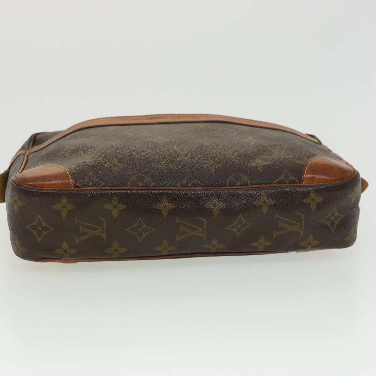 LOUIS VUITTON Monogram Compiegne 28 Clutch Bag M51845 LV Auth 33701