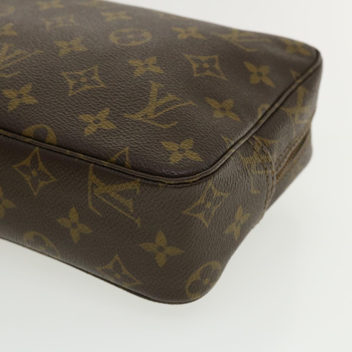 LOUIS VUITTON Monogram Trousse Toilette 23 Clutch Bag M47524 LV Auth 33722