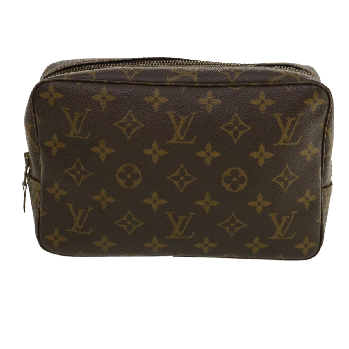 LOUIS VUITTON Monogram Trousse Toilette 23 Clutch Bag M47524 LV Auth 33722