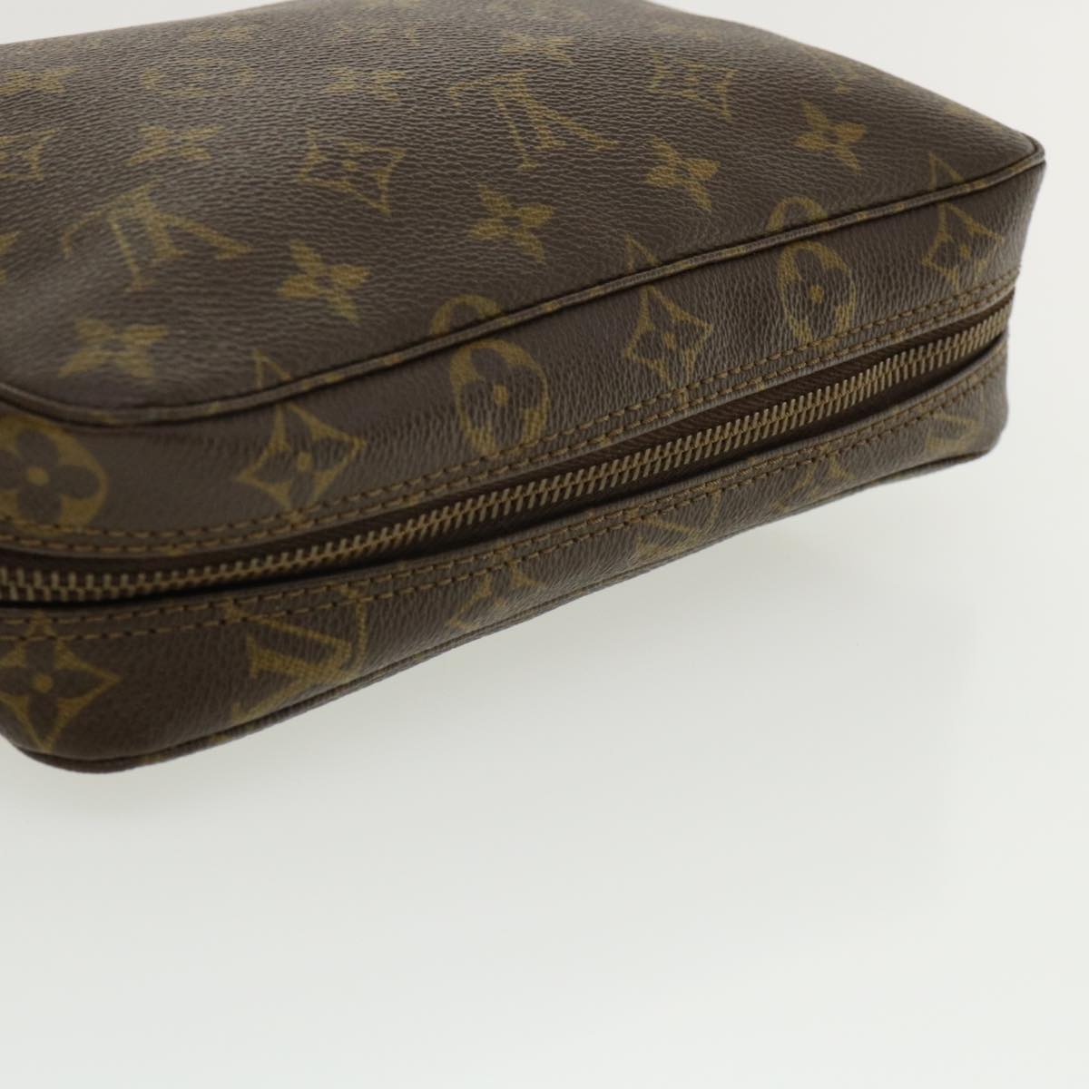 LOUIS VUITTON Monogram Trousse Toilette 23 Clutch Bag M47524 LV Auth 33722