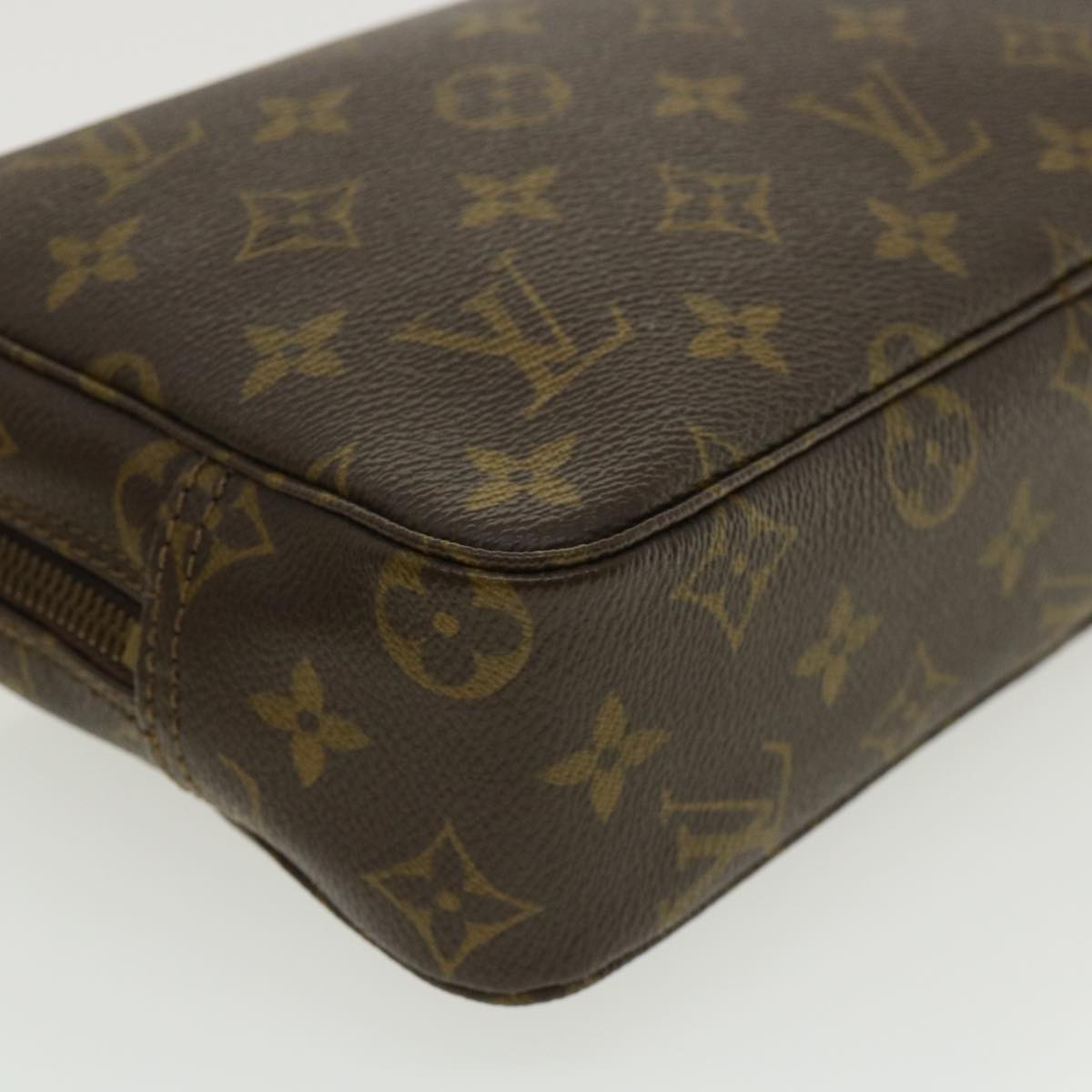 LOUIS VUITTON Monogram Trousse Toilette 23 Clutch Bag M47524 LV Auth 33722