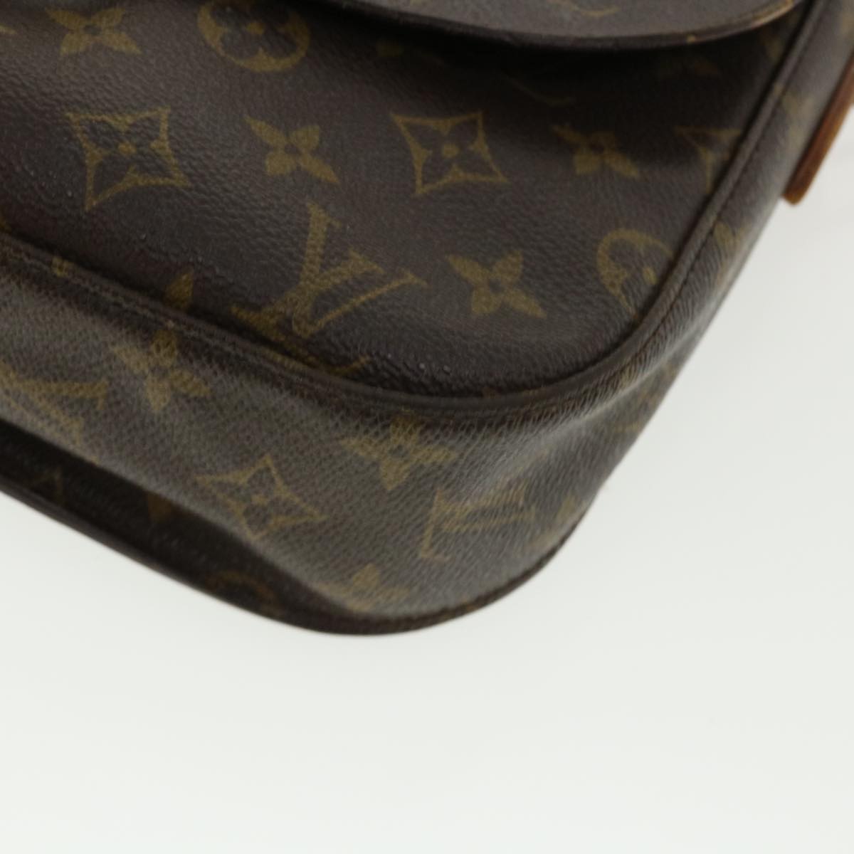 LOUIS VUITTON Monogram Saint Cloud GM Shoulder Bag M51242 LV Auth 33745