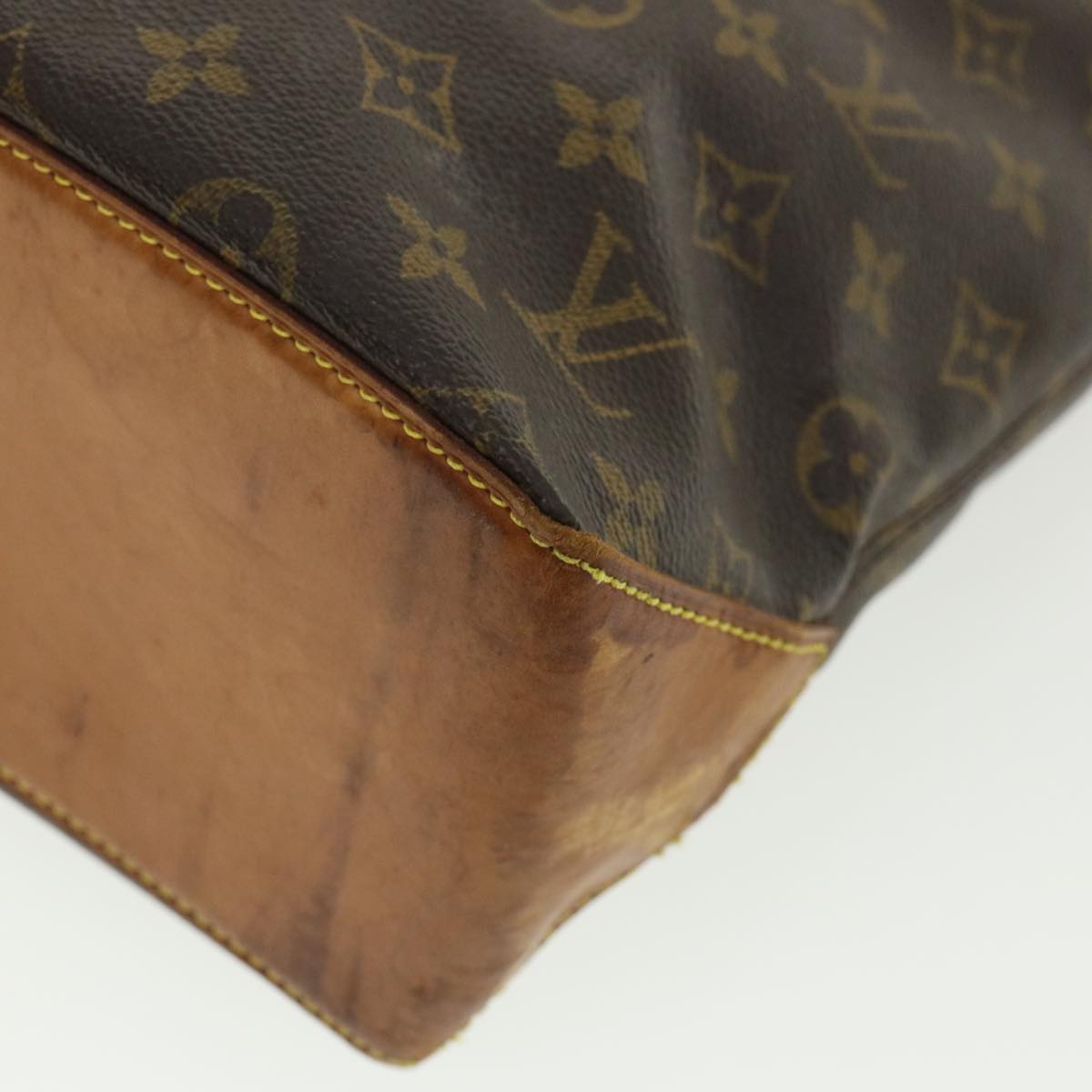 LOUIS VUITTON Monogram Cabas Piano Tote Bag M51148 LV Auth 33780