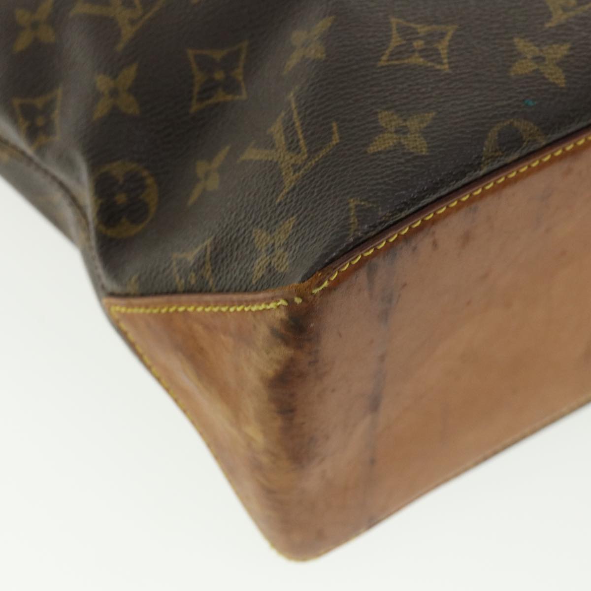 LOUIS VUITTON Monogram Cabas Piano Tote Bag M51148 LV Auth 33780