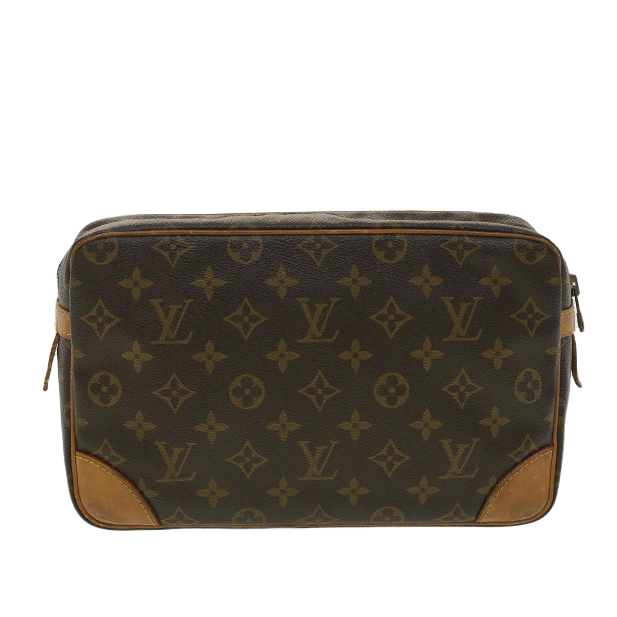 LOUIS VUITTON Monogram Compiegne 28 Clutch Bag M51845 LV Auth 33793 - 0