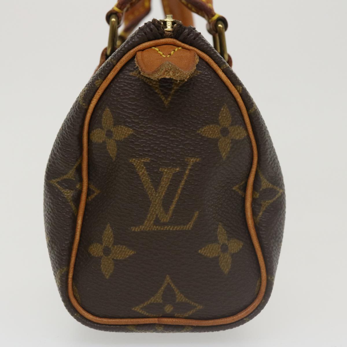 LOUIS VUITTON Monogram Mini Speedy Hand Bag M41534 LV Auth 33812