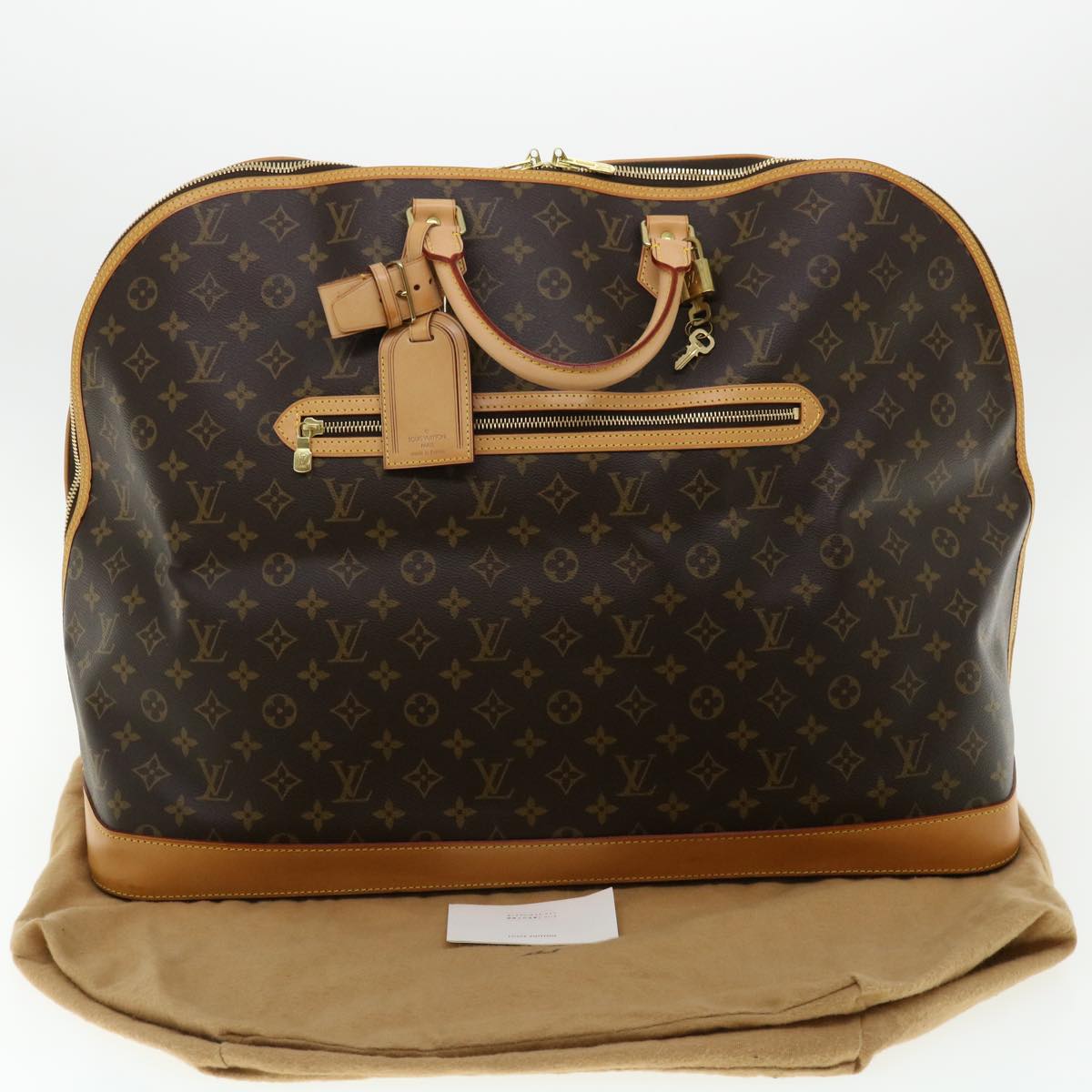 LOUIS VUITTON Monogram Alma Voyage GM Boston Bag M41445 LV Auth 33834A