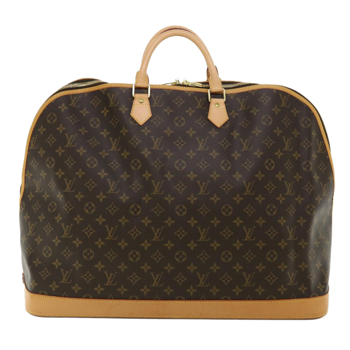 LOUIS VUITTON Monogram Alma Voyage GM Boston Bag M41445 LV Auth 33834A