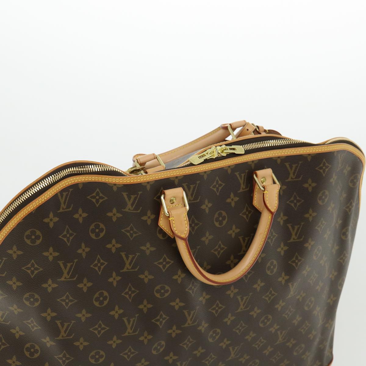 LOUIS VUITTON Monogram Alma Voyage GM Boston Bag M41445 LV Auth 33834A