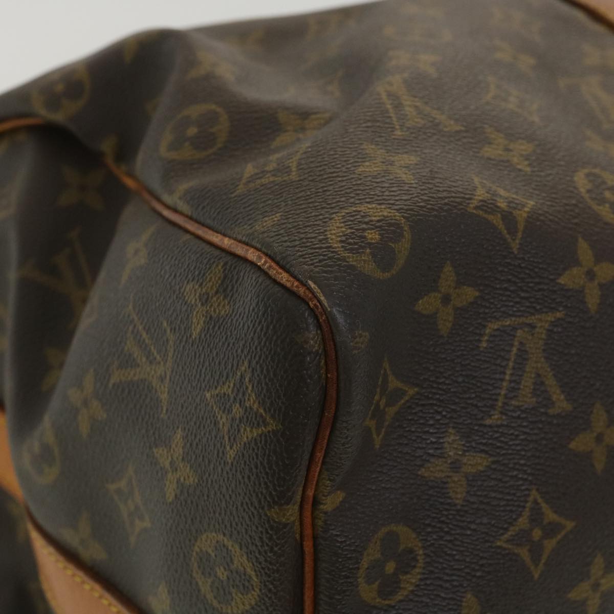 LOUIS VUITTON Monogram Keepall Bandouliere 50 Boston Bag M41416 LV Auth 33839