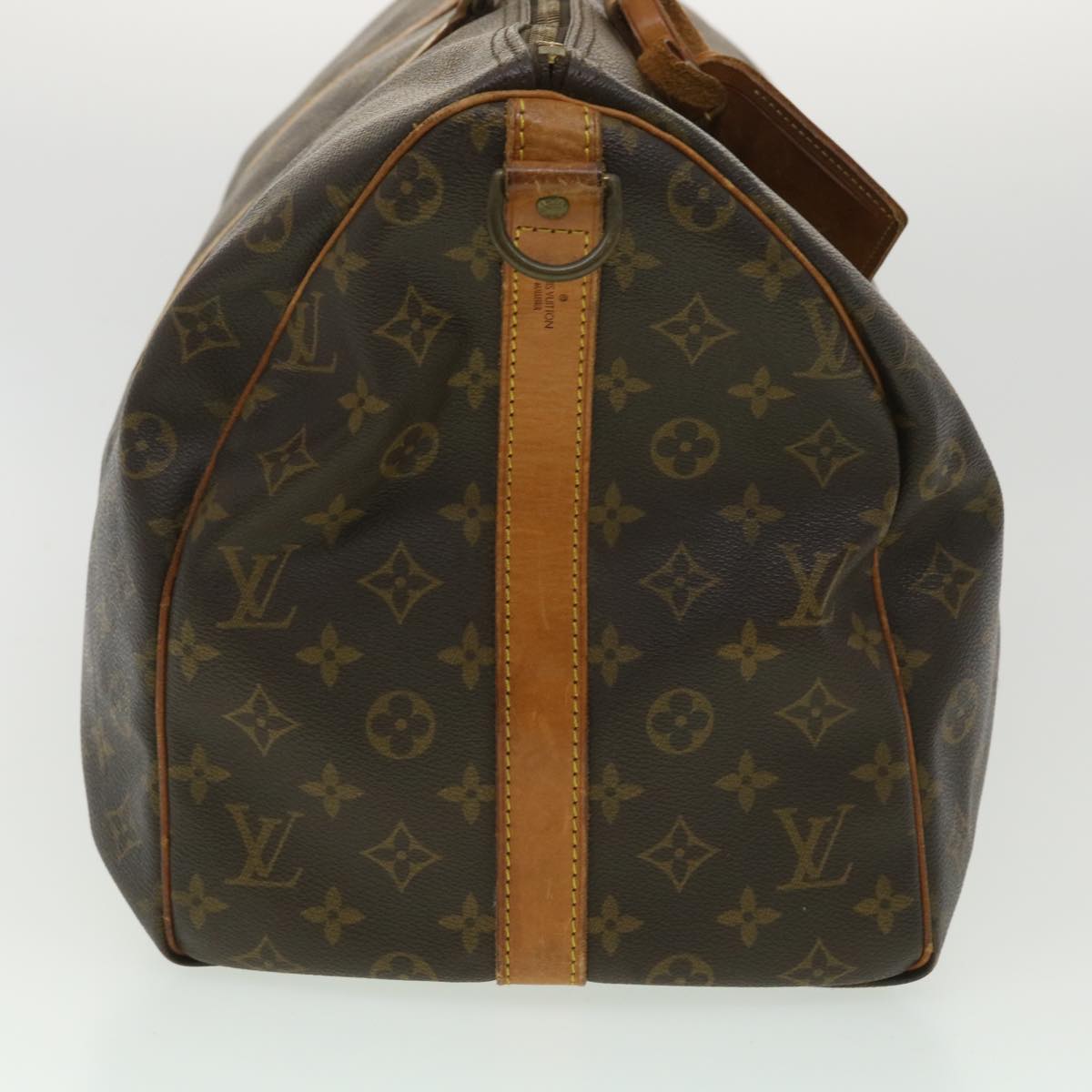 LOUIS VUITTON Monogram Keepall Bandouliere 50 Boston Bag M41416 LV Auth 33839