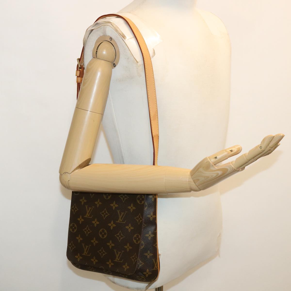 LOUIS VUITTON Monogram Musette Salsa Short Shoulder Bag M51258 LV Auth 33947