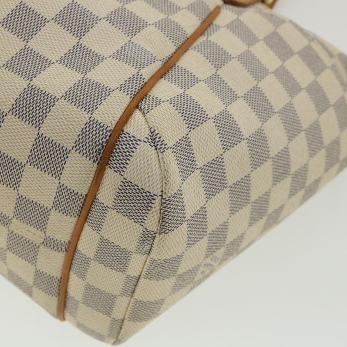 LOUIS VUITTON Damier Azur Totally PM Tote Bag N41280 LV Auth 33952