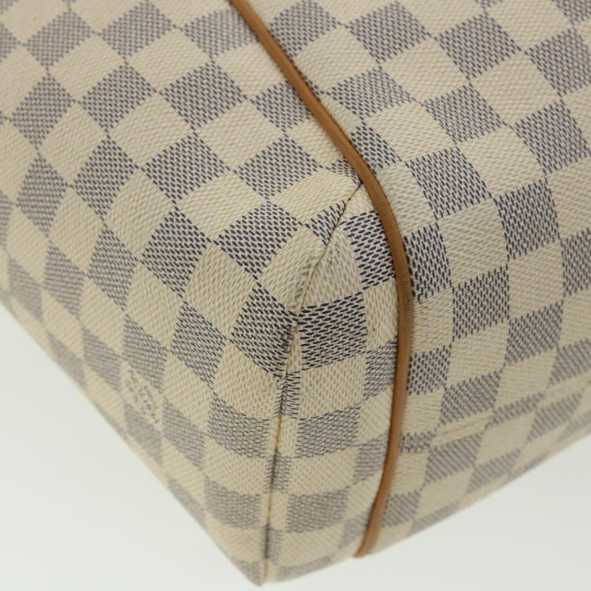 LOUIS VUITTON Damier Azur Totally PM Tote Bag N41280 LV Auth 33952