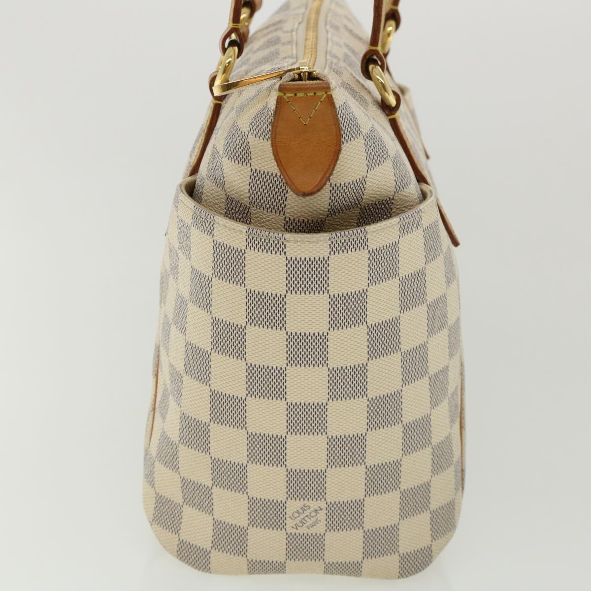 LOUIS VUITTON Damier Azur Totally PM Tote Bag N41280 LV Auth 33952